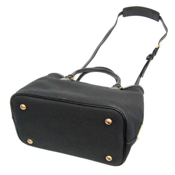 PRADA Black Leather Shoulder Bag - Picture 3 of 15